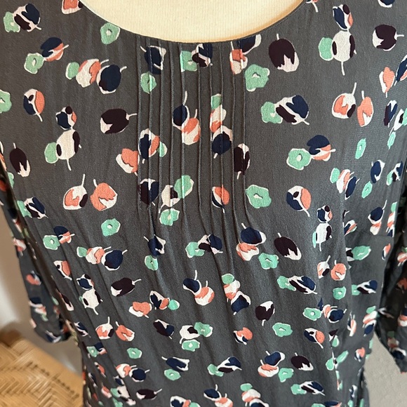 Floral Print Women's Dress - Picture 2 of 5